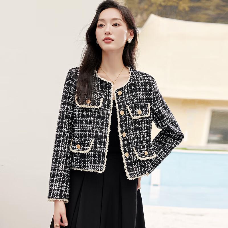 VICTORIA&VERA Women s Retro Plaid Tweed Fringed Jacket XL
VICTORIA&VERA Women s Retro Plaid Tweed Fringed Jacket XL