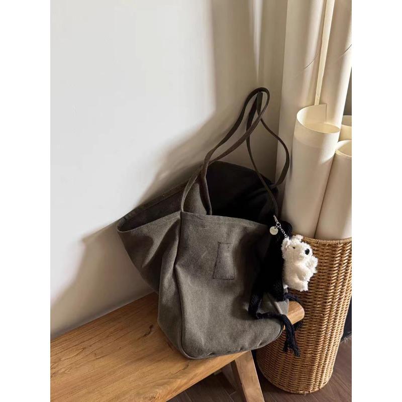 Japan and South Korea new daily work commute bag large capacity dark coffee green/milky white Japanese canvas bag women wear зелений
Japan and South Korea new daily work commute bag large capacity dark coffee green/milky white Japanese canvas bag women wear зелений
