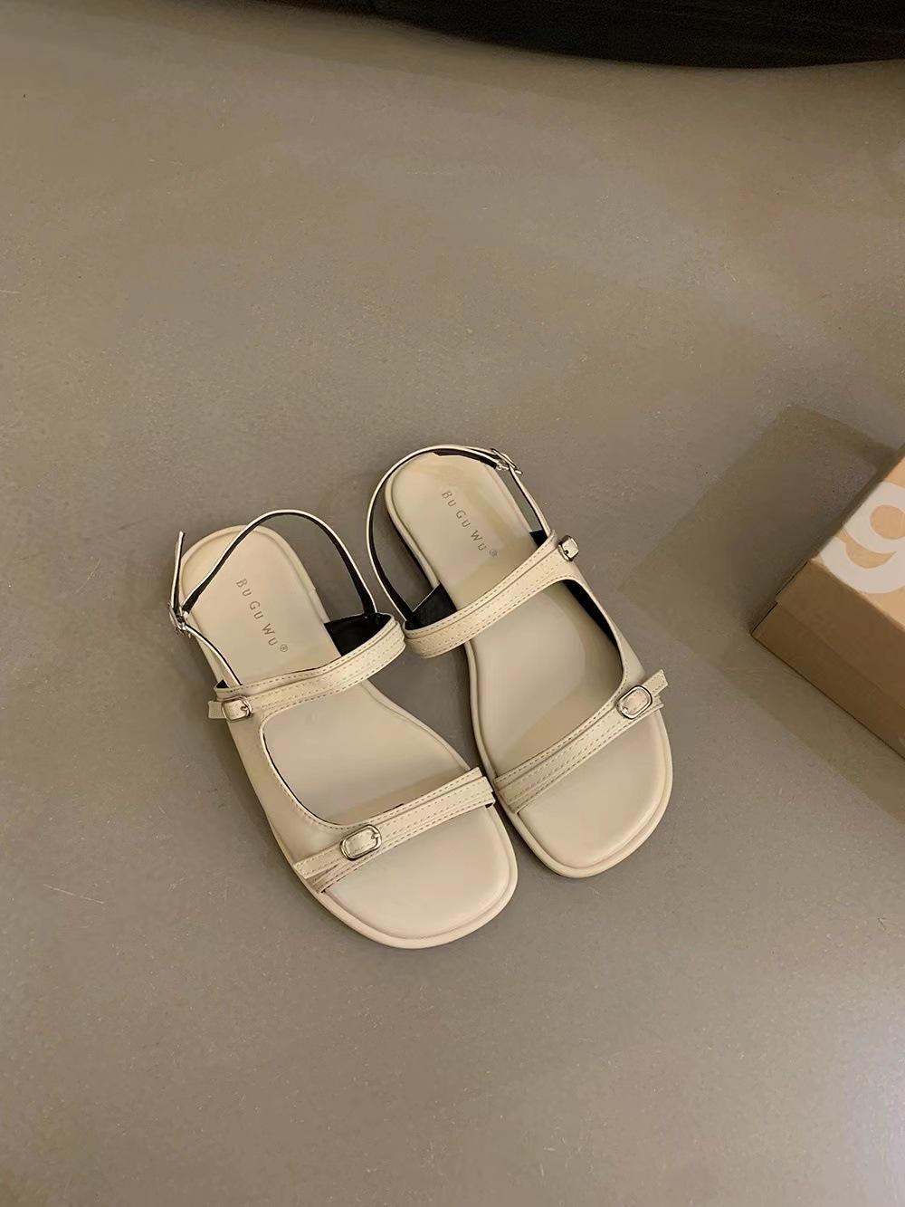 Квадратная головка с плоским дном и пряжкой на ремне в стиле ретро, модные женские босоножки 2024 года, мягкие, с открытым носком, повседневные сандалии 35
Квадратная головка с плоским дном и пряжкой на ремне в стиле ретро, модные женские босоножки 2024 года, мягкие, с открытым носком, повседневные сандалии 35