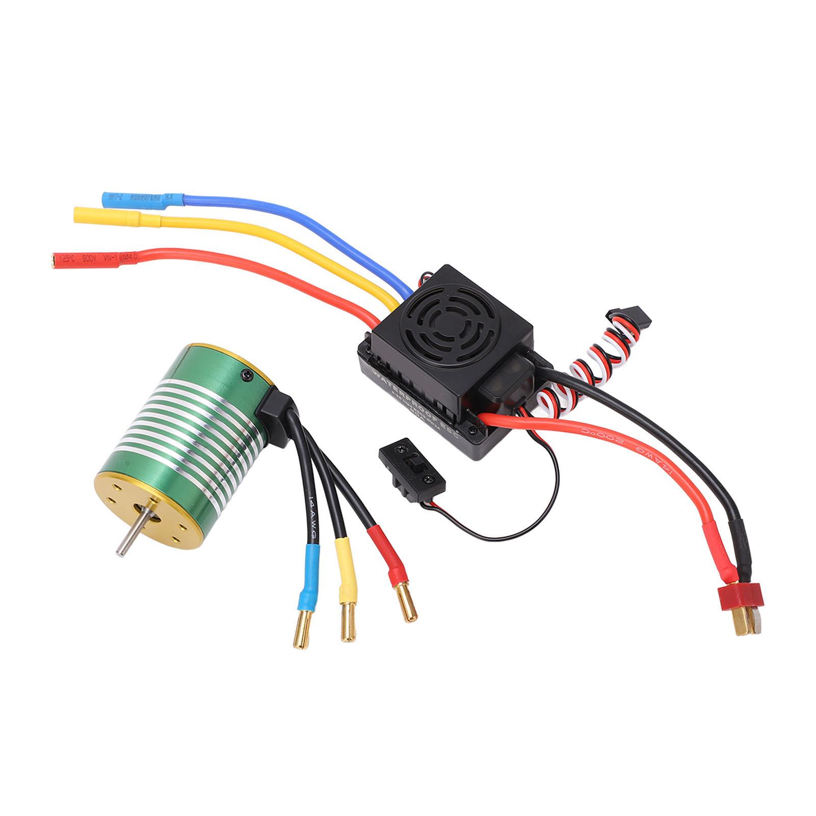 3650 4300kv Brushless Motor and ESC CNC Machining Waterproof Multiple Protection Brushless Motor with 60A ESC Kit
3650 4300kv Brushless Motor and ESC CNC Machining Waterproof Multiple Protection Brushless Motor with 60A ESC Kit