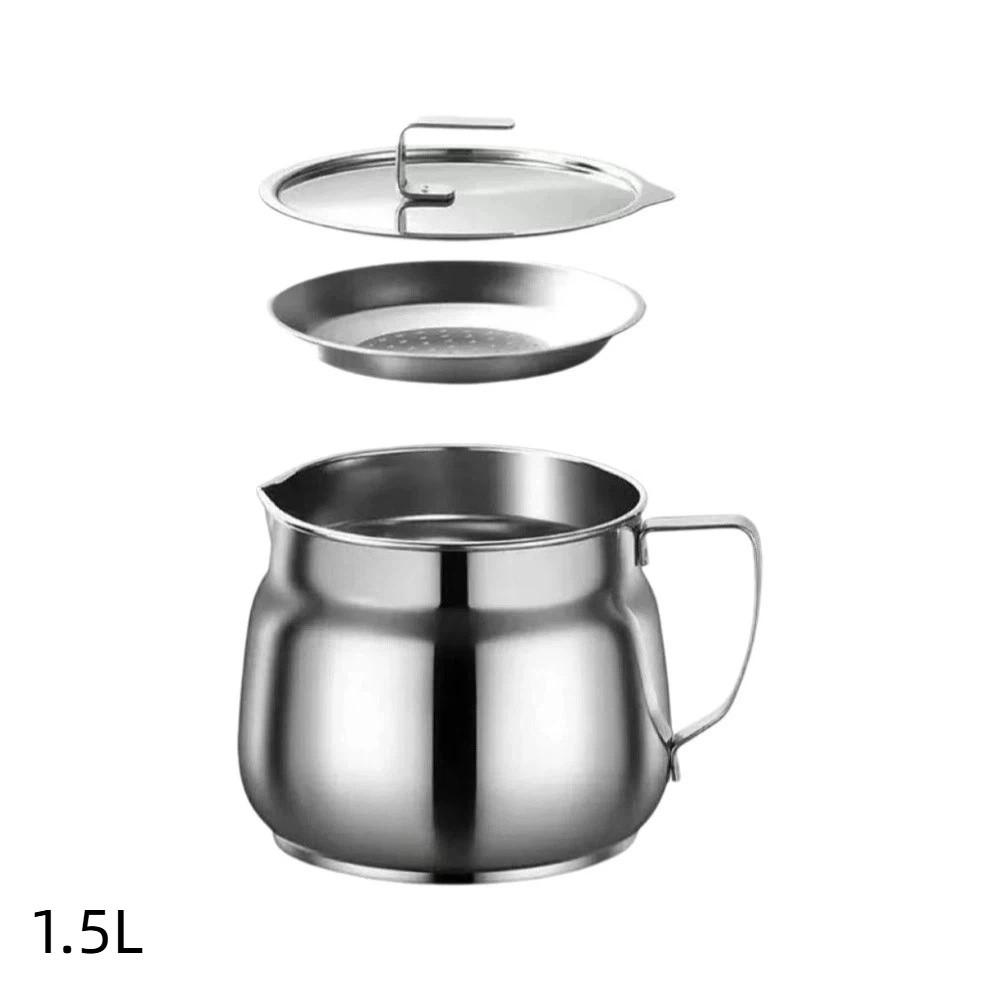 Leakproof Filter Oil Pitcher 1.5/2L Oil Filtering Pot Oil Bottle Oil Can Restaurant Style A
Leakproof Filter Oil Pitcher 1.5/2L Oil Filtering Pot Oil Bottle Oil Can Restaurant Style A