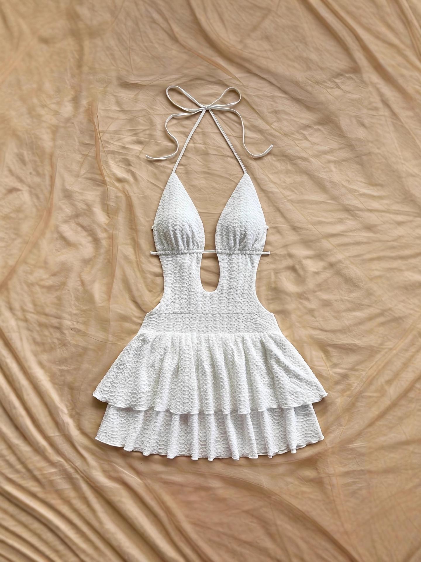 2024 Summer European and American Style Women s Sexy Lace Hollow-Out Short Dress Small білий
2024 Summer European and American Style Women s Sexy Lace Hollow-Out Short Dress Small білий