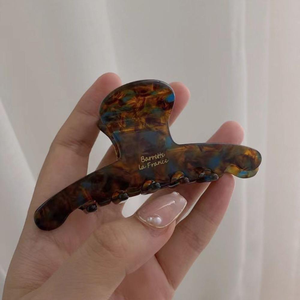 Elegant Hair Clip Leopard Print Headwear New Acetate Hair Claw Women коричневий/синій
Elegant Hair Clip Leopard Print Headwear New Acetate Hair Claw Women коричневий/синій