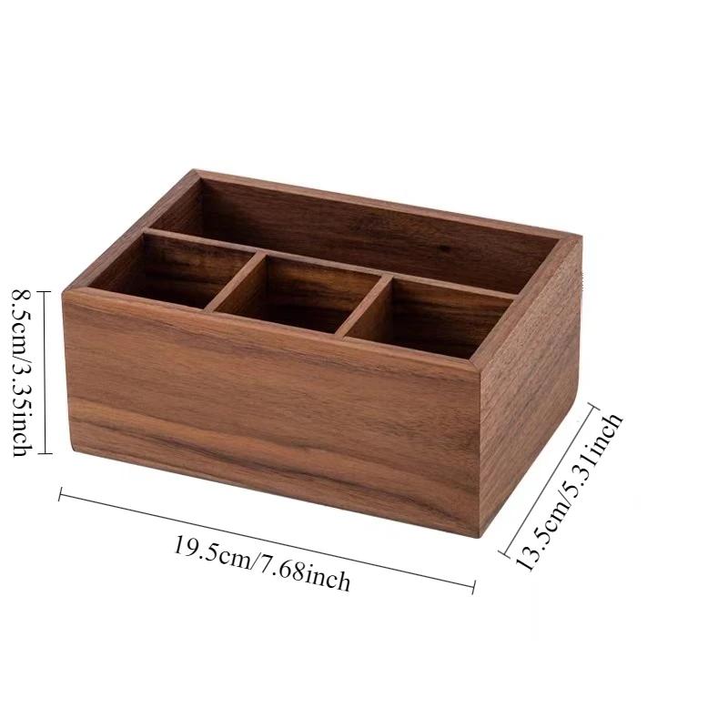 Black Walnut Multifunctional Storage Box Solid Wood Living Room Remote Control Desktop Storage Box Cosmetics Organizer Box
Black Walnut Multifunctional Storage Box Solid Wood Living Room Remote Control Desktop Storage Box Cosmetics Organizer Box