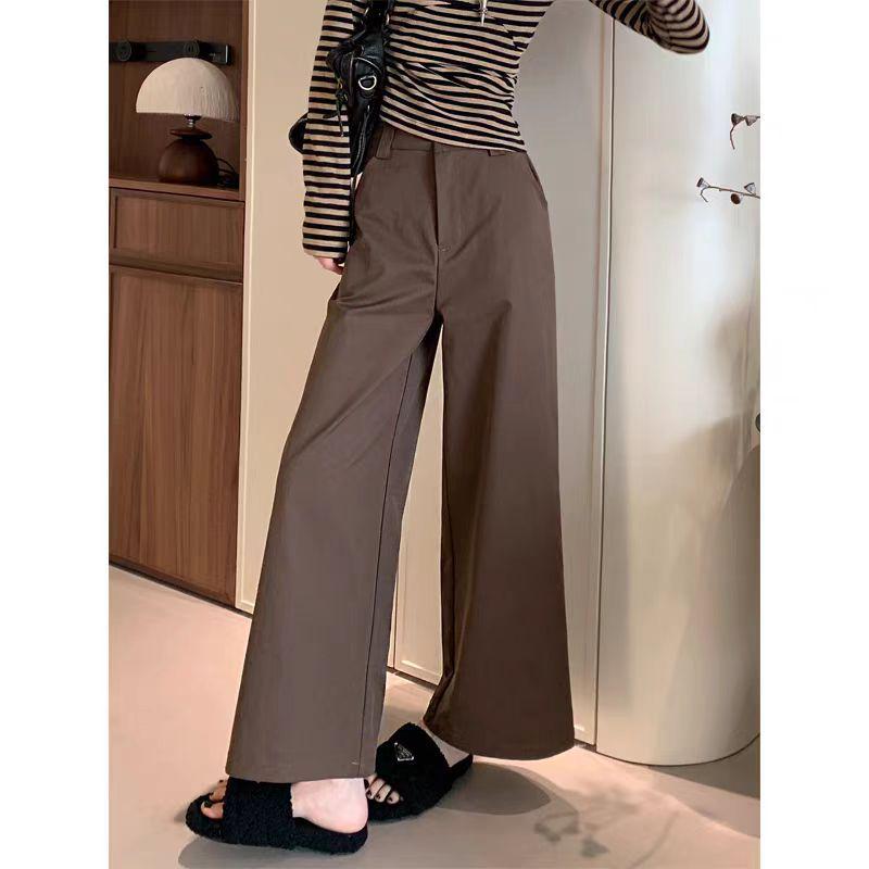 Breathable Nine-Point Straight-Leg Pants: Wrinkle & Pilling Resistant, Casual Versatile Slim Fit M (suggested 100-110 jin) темно-коричневого кольору
Breathable Nine-Point Straight-Leg Pants: Wrinkle & Pilling Resistant, Casual Versatile Slim Fit M (suggested 100-110 jin) темно-коричневого кольору