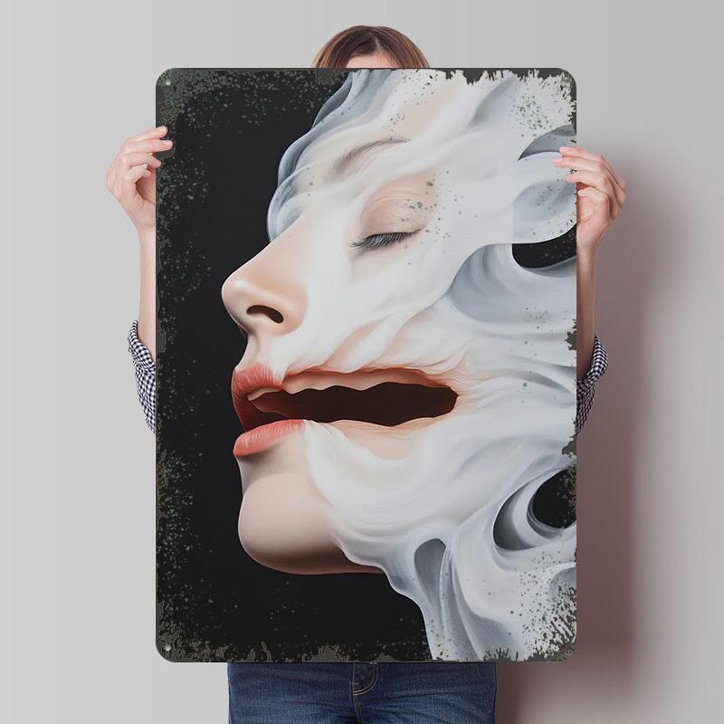 Woman in Smoke Metal Poster Customized Wall Art Retro Vintage Tinplate Signs for Desk Decor Modern Home Decoration Luxury Items 7.9x11.8In(20x30cm)
Woman in Smoke Metal Poster Customized Wall Art Retro Vintage Tinplate Signs for Desk Decor Modern Home Decoration Luxury Items 7.9x11.8In(20x30cm)