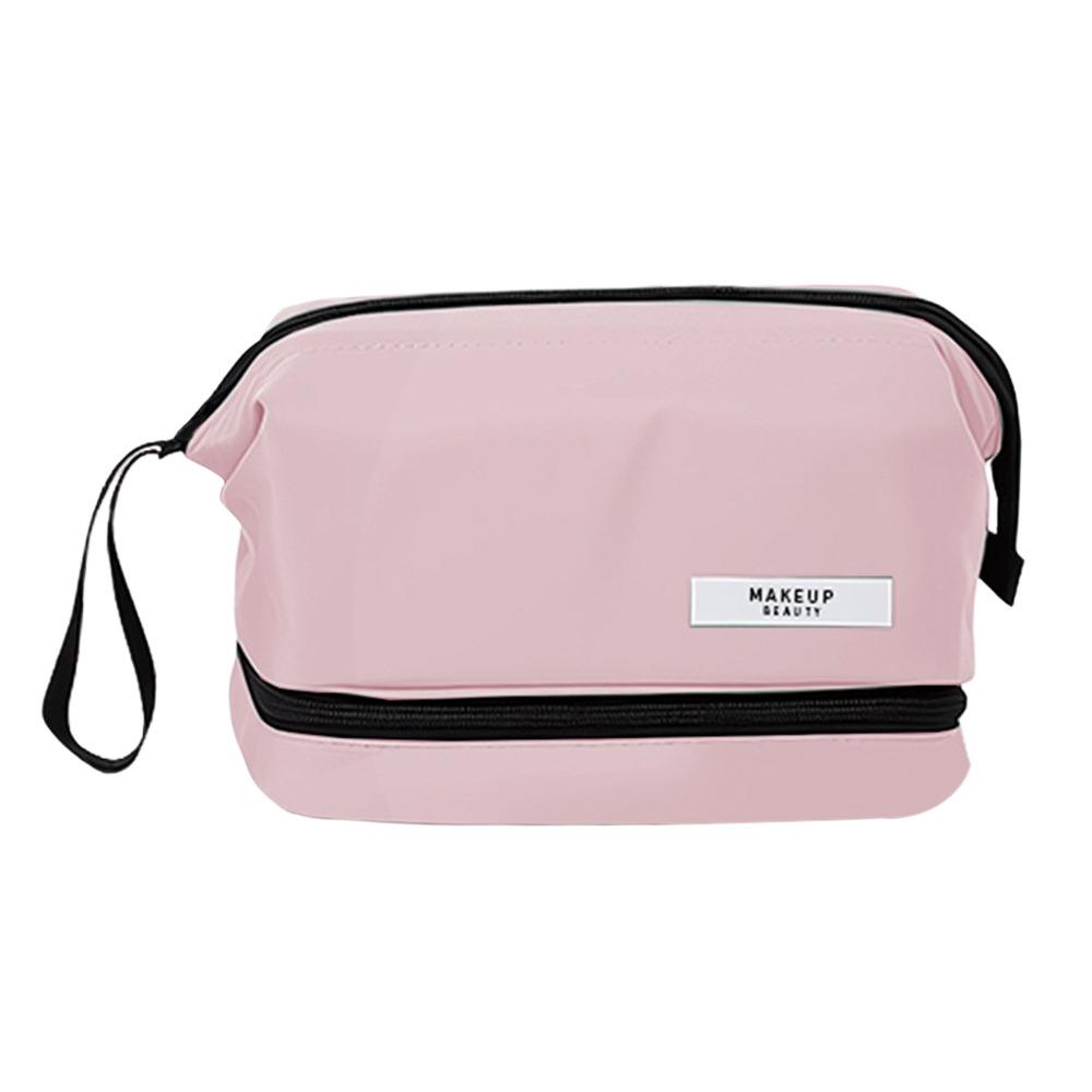 Portable Zipper Double Layer Cosmetic Bag Waterproof Multifunction Toiletry Bag Large Capacity Makeup Pouch розовый
Portable Zipper Double Layer Cosmetic Bag Waterproof Multifunction Toiletry Bag Large Capacity Makeup Pouch розовый