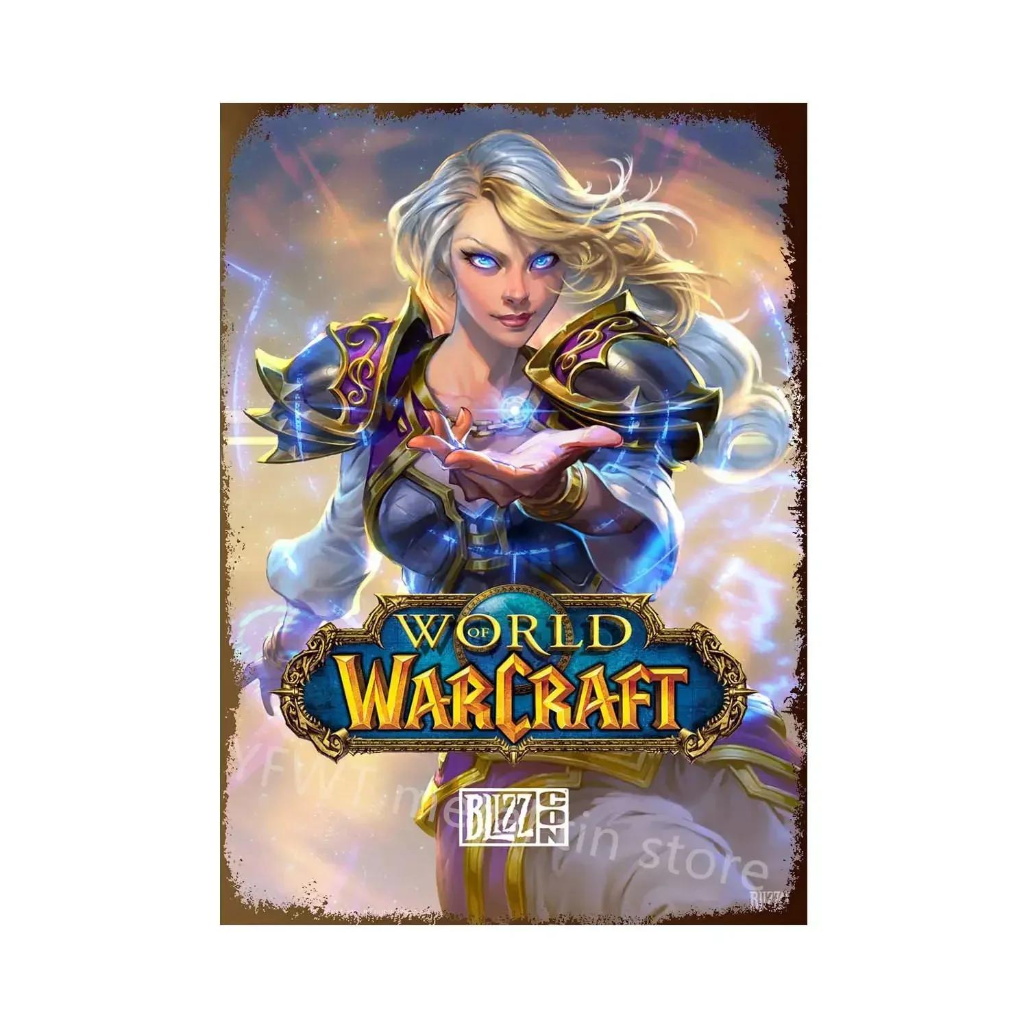 Современный металлический постер-табличка World of Warcraft Настенное искусство для спальни, студии, домашнего декора Идеальное украшение для стен Cuadros 20x30cm(7.8x11.8inch)
Современный металлический постер-табличка World of Warcraft Настенное искусство для спальни, студии, домашнего декора Идеальное украшение для стен Cuadros 20x30cm(7.8x11.8inch)