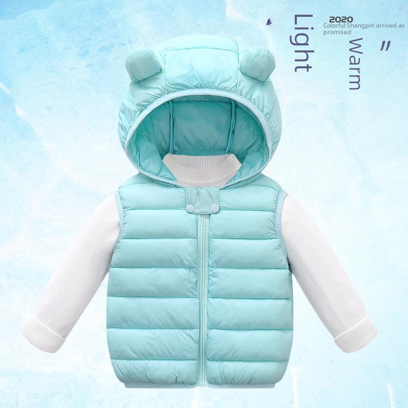 New Winter Cartoon Hooded Down & Cotton Vest for Infants and Children 120 cm светло-синий
New Winter Cartoon Hooded Down & Cotton Vest for Infants and Children 120 cm светло-синий