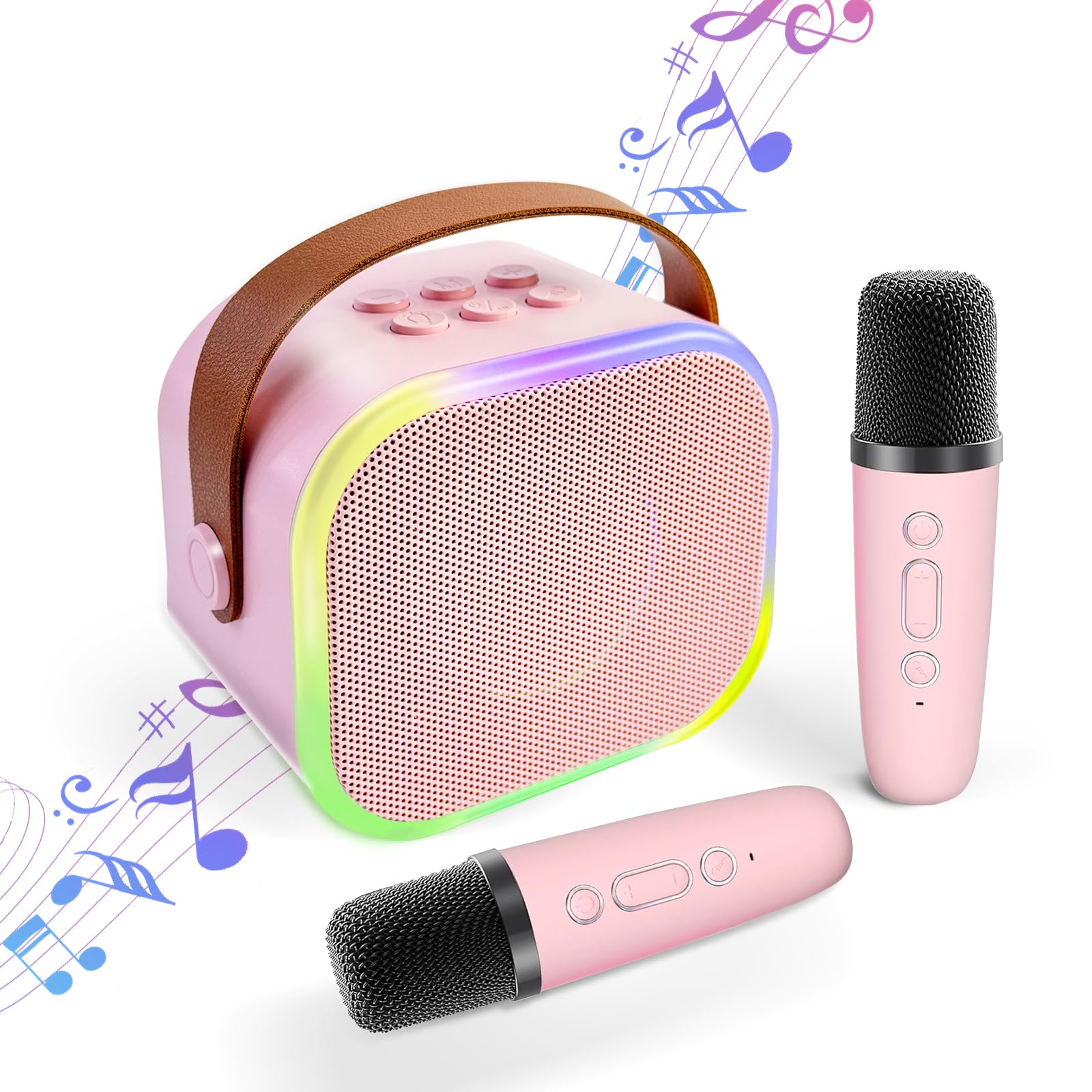 HolyCrab Караоке-комплект Bluetooth-микрофон 2 шт. Мини-караоке-комплект Домашний караоке-микрофон Микрофон Караоке-колонка Караоке-колонка Для домашнего использования PA-комплект
HolyCrab Караоке-комплект Bluetooth-микрофон 2 шт. Мини-караоке-комплект Домашний караоке-микрофон Микрофон Караоке-колонка Караоке-колонка Для домашнего использования PA-комплект