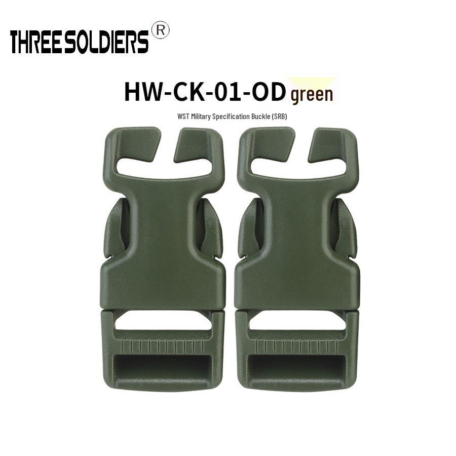 Military-Grade 2.5cm Detachable Nylon Tactical Vest Backpack Buckle - Set of 2 Default Option
Military-Grade 2.5cm Detachable Nylon Tactical Vest Backpack Buckle - Set of 2 Default Option