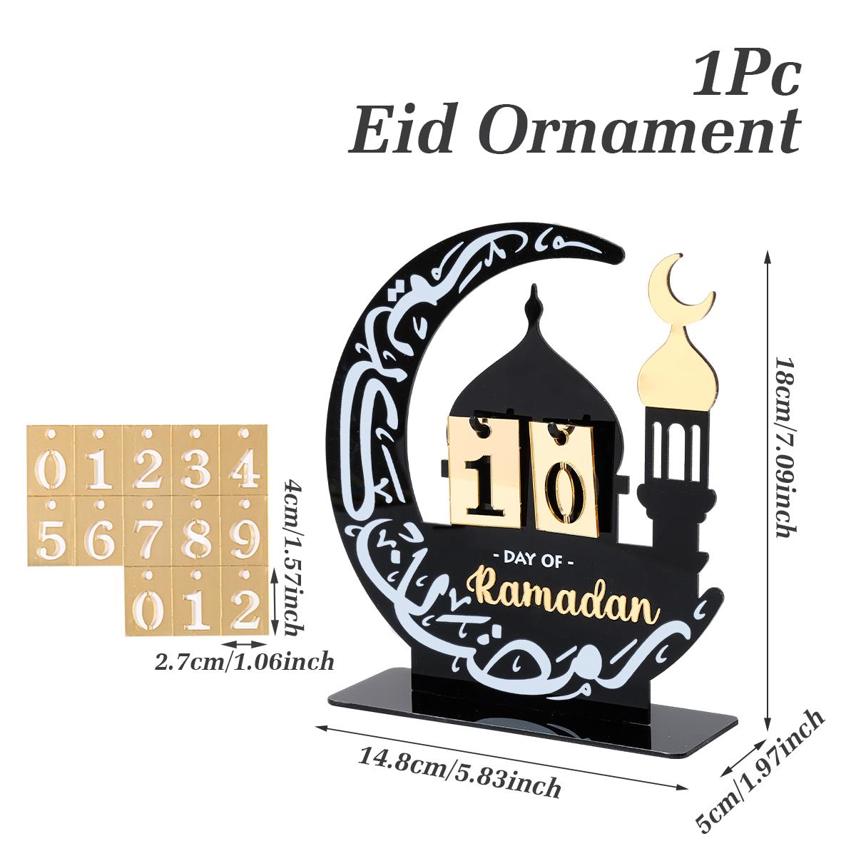 Acrylic Ramadan Countdown Calendar Ornaments Gifts Eid Mubarak Ramadan Decor For Home 2025 Kareem Islam Muslim Party Supplies
Acrylic Ramadan Countdown Calendar Ornaments Gifts Eid Mubarak Ramadan Decor For Home 2025 Kareem Islam Muslim Party Supplies