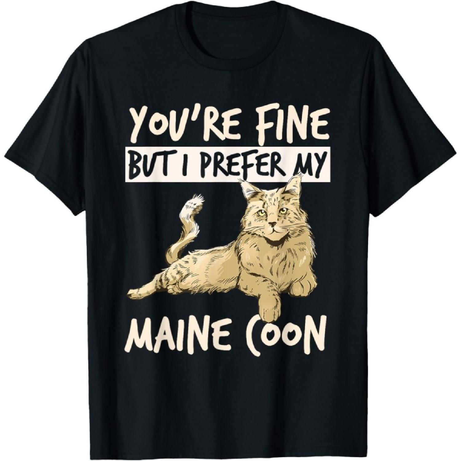 Funny Women Men Cat Maine Coon Lover Coonie T-Shirt XXXXXL чорний
Funny Women Men Cat Maine Coon Lover Coonie T-Shirt XXXXXL чорний