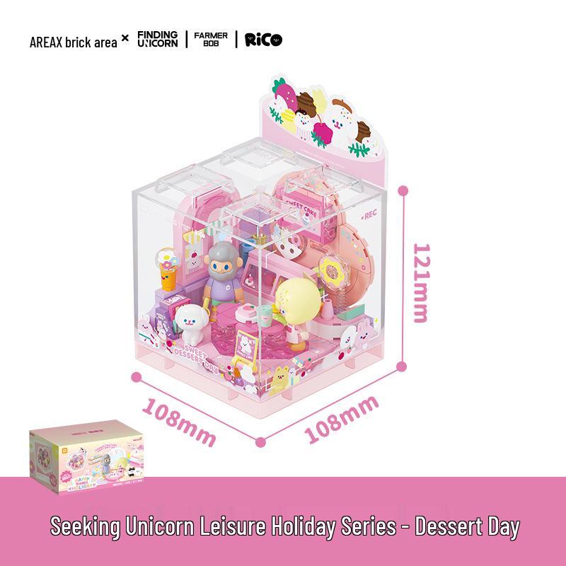 Areax Unicorn Holiday Series Building Blocks: Educational Puzzle Toy
Areax Unicorn Holiday Series Building Blocks: Educational Puzzle Toy