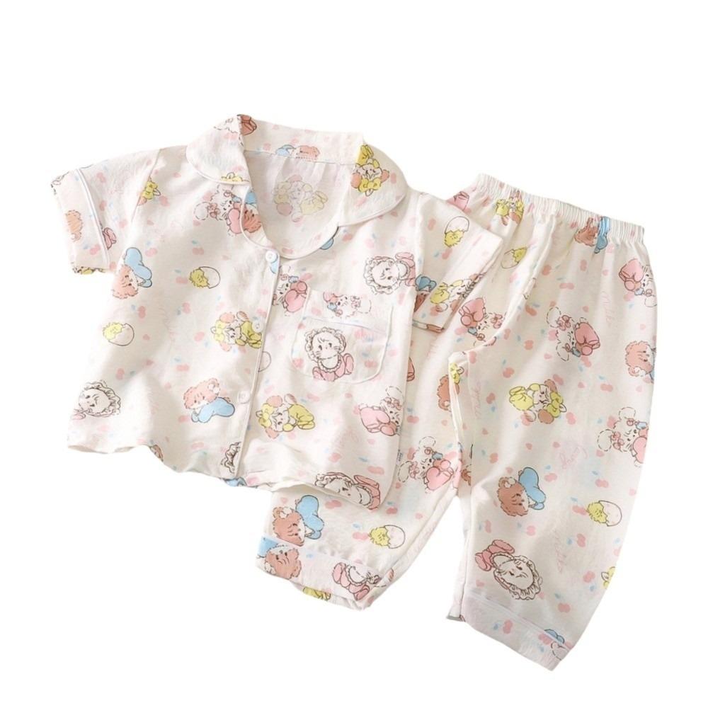 Pure Cotton Baby Air Conditioning Clothing Long Pants Kids Pajama Set Casual Wear 100CM-Type-A
Pure Cotton Baby Air Conditioning Clothing Long Pants Kids Pajama Set Casual Wear 100CM-Type-A