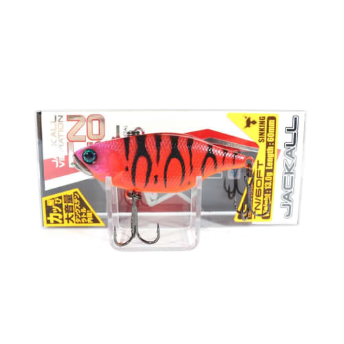 JACKALL Vibration TN60 Full Tungsten 13g 60mm Red Tiger 
JACKALL Vibration TN60 Full Tungsten 13g 60mm Red Tiger
