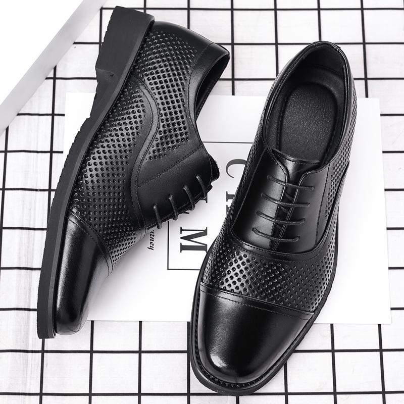 Men s shoes 2025 summer hollow first layer cowhide three joint dress leather shoes men s sandals 2025 37
Men s shoes 2025 summer hollow first layer cowhide three joint dress leather shoes men s sandals 2025 37