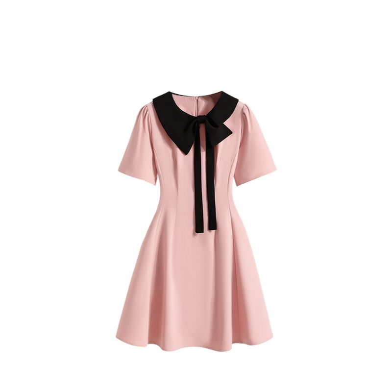 Cara Club Plus size Short sleeve Dress Women Early Summer Wear Fat Sister All-Match Loose Slimming Skirts Pink XL
Cara Club Plus size Short sleeve Dress Women Early Summer Wear Fat Sister All-Match Loose Slimming Skirts Pink XL