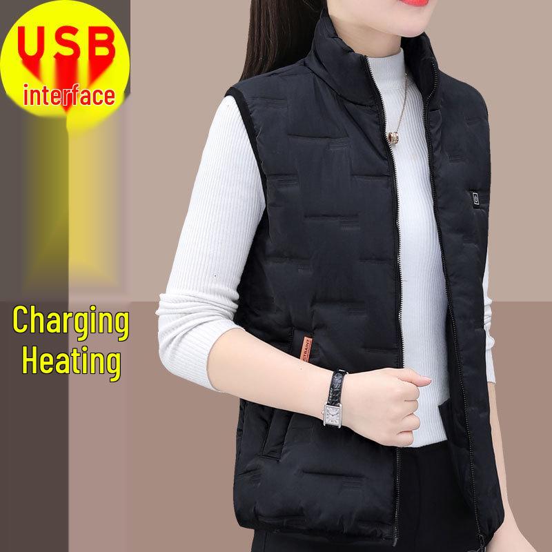 Женский умный электрический жилет с подогревом большого размера с USB-зарядкой - Зима M
Женский умный электрический жилет с подогревом большого размера с USB-зарядкой - Зима M