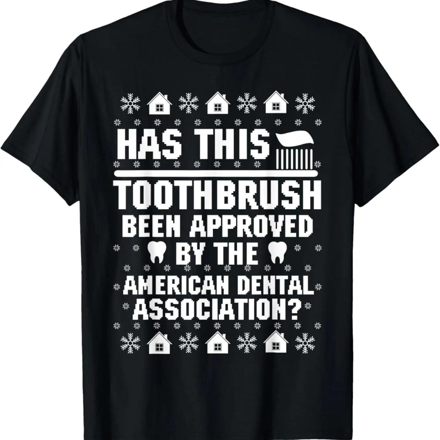 Has This Toothbrush Been Approved Funny American Dental T-Shirt XXXXXL чёрный
Has This Toothbrush Been Approved Funny American Dental T-Shirt XXXXXL чёрный