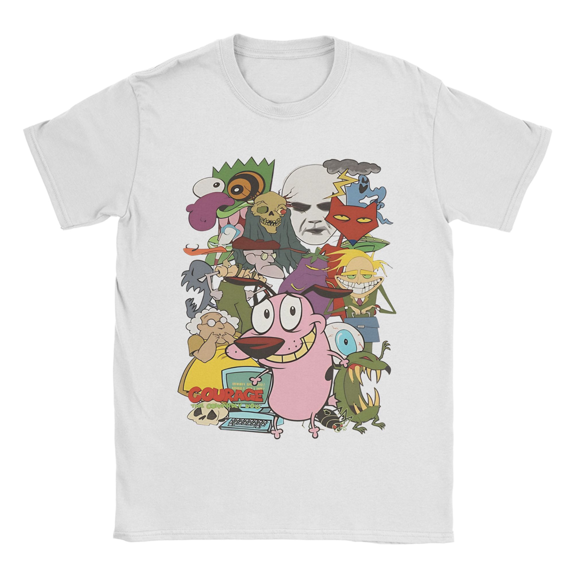 Vintage Courage Dog T-Shirt Men Round Neck 100% Cotton T Shirts Short Sleeve Tees 4XL 5XL Clothing S
Vintage Courage Dog T-Shirt Men Round Neck 100% Cotton T Shirts Short Sleeve Tees 4XL 5XL Clothing S