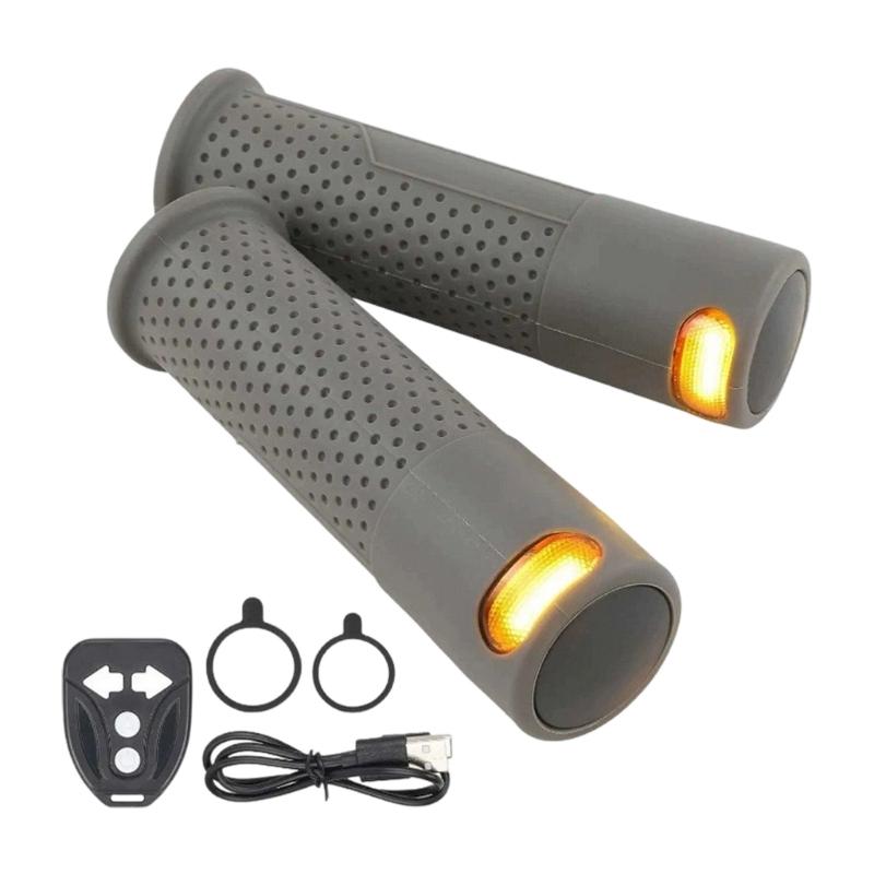High Brightness LED Scooter Handlebar Light With Turn Signal And Brake Tail Light Waterproof For Night Riding Safety серый
High Brightness LED Scooter Handlebar Light With Turn Signal And Brake Tail Light Waterproof For Night Riding Safety серый
