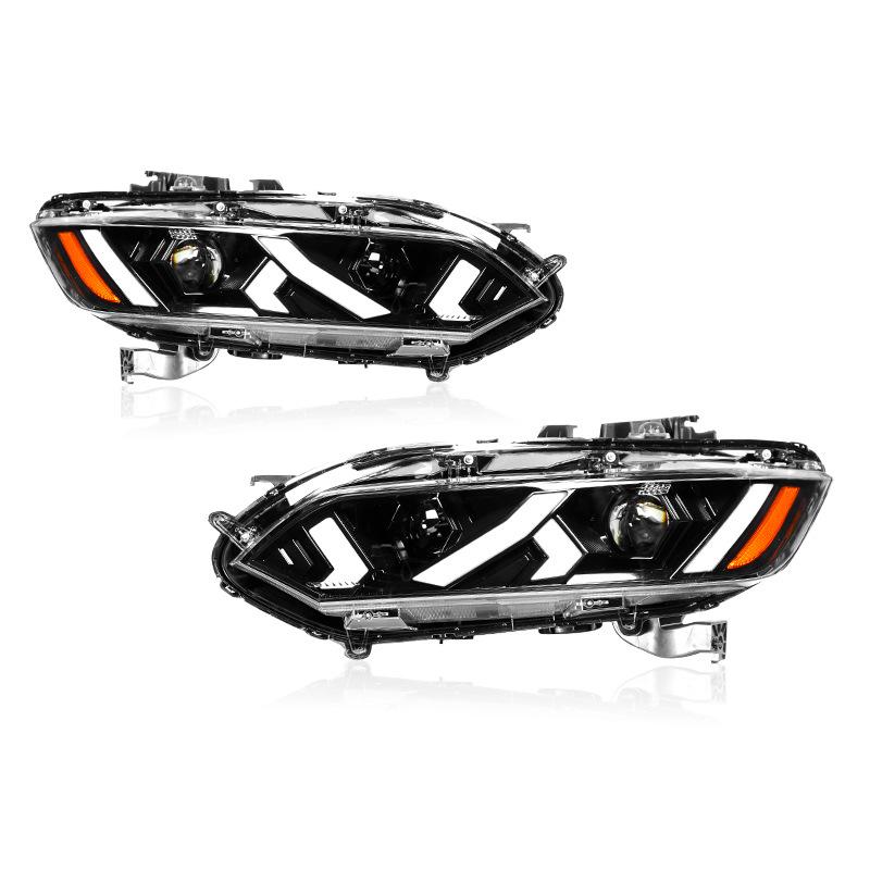 Honda Breeze Headlight Assembly: Modified Lamborghini Style with LED Daytime Running Lights and Flowing Turn Signal for 2020-2022 Models 2 pieces/set
Honda Breeze Headlight Assembly: Modified Lamborghini Style with LED Daytime Running Lights and Flowing Turn Signal for 2020-2022 Models 2 pieces/set