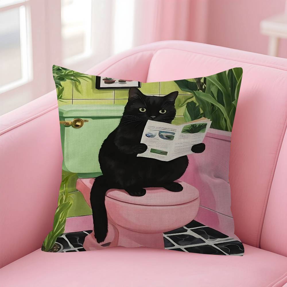 Funny Bathroom Humorous Animal Pillow Cover Sofa Cushion Cover Home Room Decoration Children Gift 30x30 cm
Funny Bathroom Humorous Animal Pillow Cover Sofa Cushion Cover Home Room Decoration Children Gift 30x30 cm