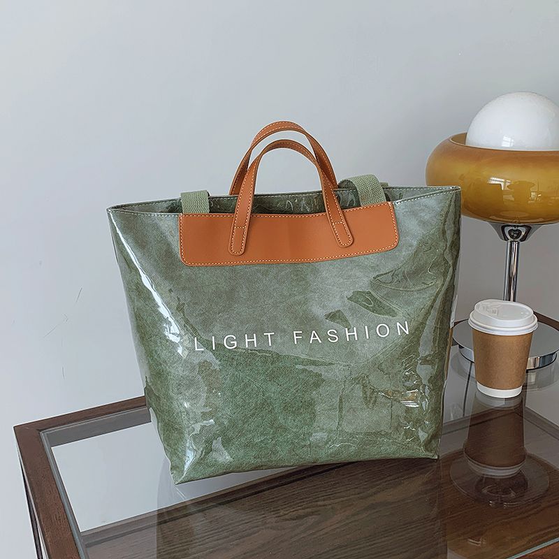 DuPont Kraft Paper Portable Commuter Bag Women 2025 New Fashion Large Capacity Shoulder Bag Casual Tote Bag Green
DuPont Kraft Paper Portable Commuter Bag Women 2025 New Fashion Large Capacity Shoulder Bag Casual Tote Bag Green