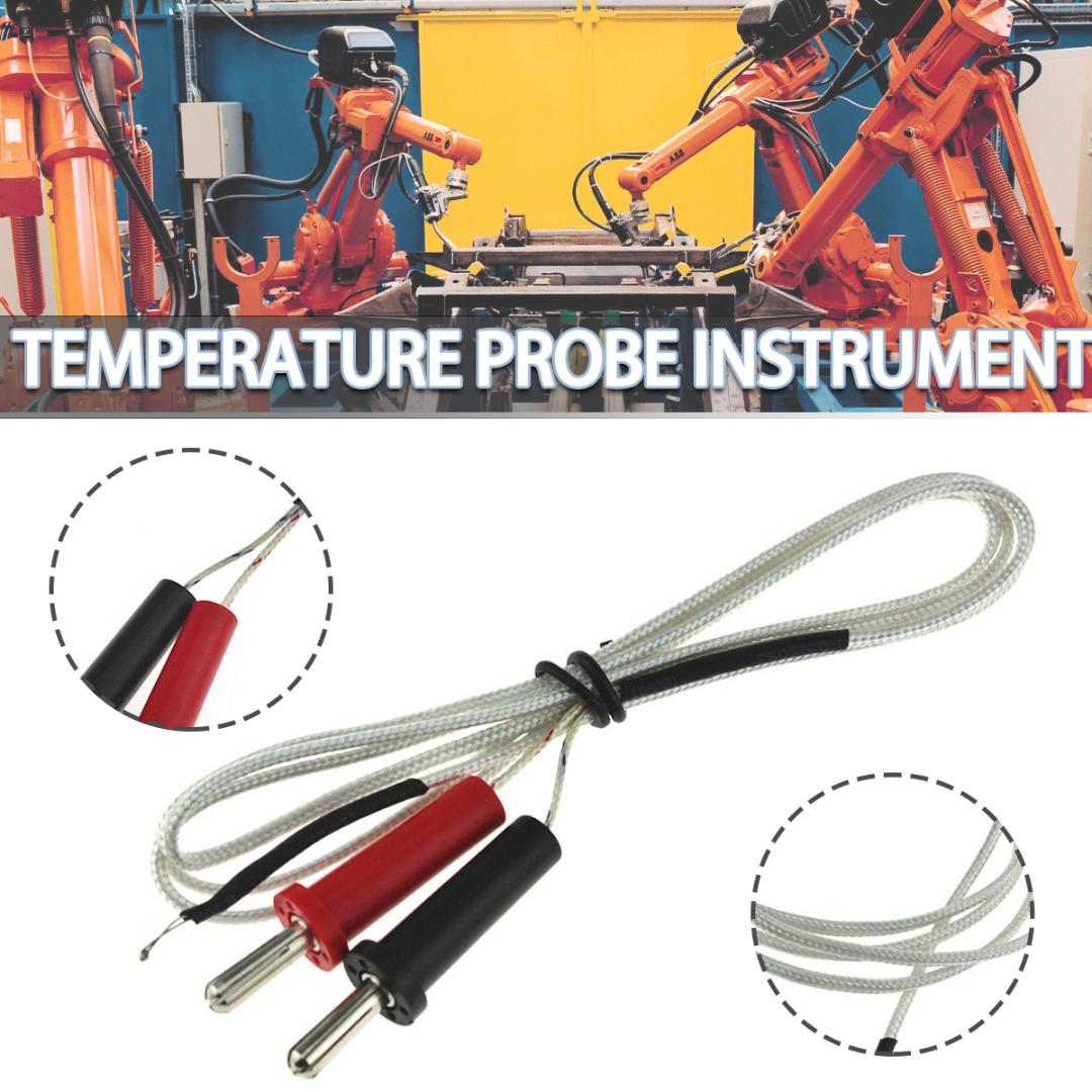 PDTO Новый TP-01A K-тип проводной датчик температуры термопары, датчик, длина 100 см
PDTO Новый TP-01A K-тип проводной датчик температуры термопары, датчик, длина 100 см