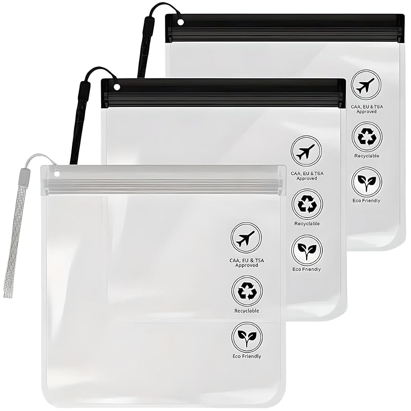 AT Product overseas travel pouch Carry-on liquid bag no liquid leaks zipper bag travel pouch (3 pieces, black & gray)
AT Product overseas travel pouch Carry-on liquid bag no liquid leaks zipper bag travel pouch (3 pieces, black & gray)