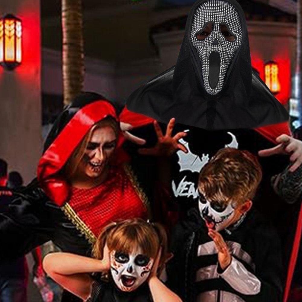 с Diamond Scream Ghost Face Mask Entire Head Masquerade Mask Halloween Cosplay Mask Adults
с Diamond Scream Ghost Face Mask Entire Head Masquerade Mask Halloween Cosplay Mask Adults
