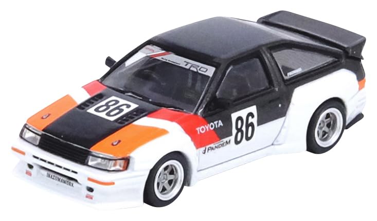 Solid Inno Models Toyota AE86 Corolla Levin Inazuma Worx Bunny Готовый продукт 1/64 Pandem/Rocket
Solid Inno Models Toyota AE86 Corolla Levin Inazuma Worx Bunny Готовый продукт 1/64 Pandem/Rocket