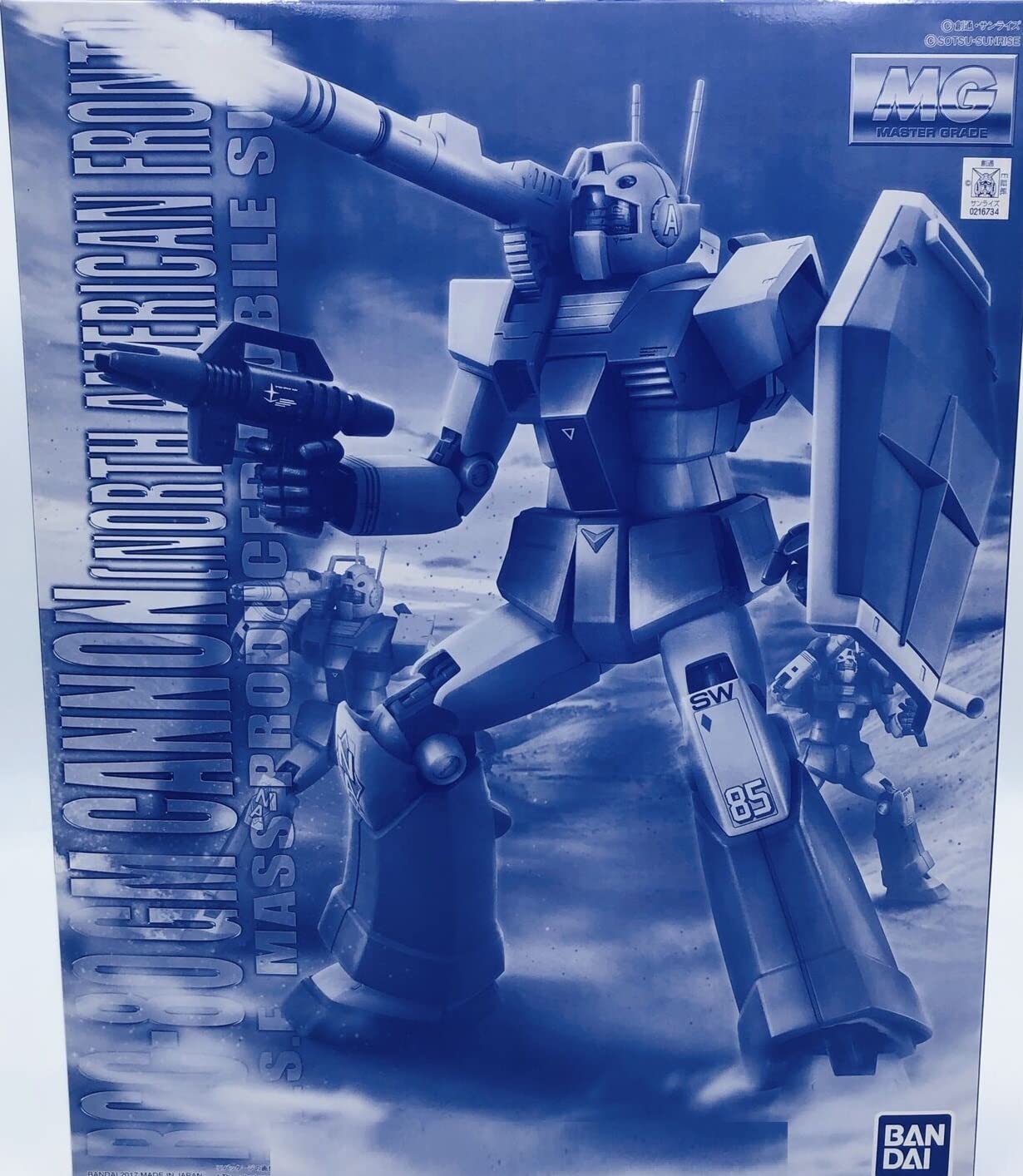 MG 1/100 Jim Cannon (North American Front Specification) Plastic Model (Hobby Online Shop Limited)
MG 1/100 Jim Cannon (North American Front Specification) Plastic Model (Hobby Online Shop Limited)