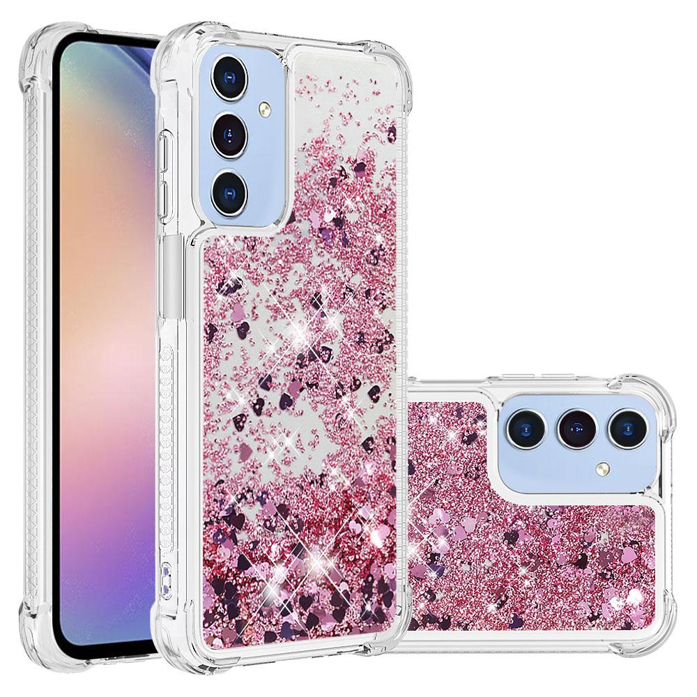 For Samsung Galaxy A15 5G TPU Case Glitter Quicksand Shockproof Phone Back Cover Laser/Hearts
For Samsung Galaxy A15 5G TPU Case Glitter Quicksand Shockproof Phone Back Cover Laser/Hearts