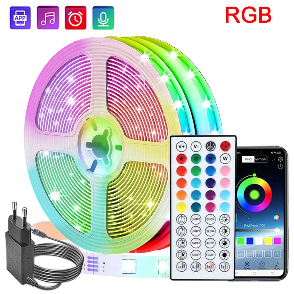 Led Lights for Room Music Sync RGB Led Strip Lights 10m 20m 30m Flexible Ribbon for Room Bedroom Decor TV Backlights EU Plug&3m
Led Lights for Room Music Sync RGB Led Strip Lights 10m 20m 30m Flexible Ribbon for Room Bedroom Decor TV Backlights EU Plug&3m