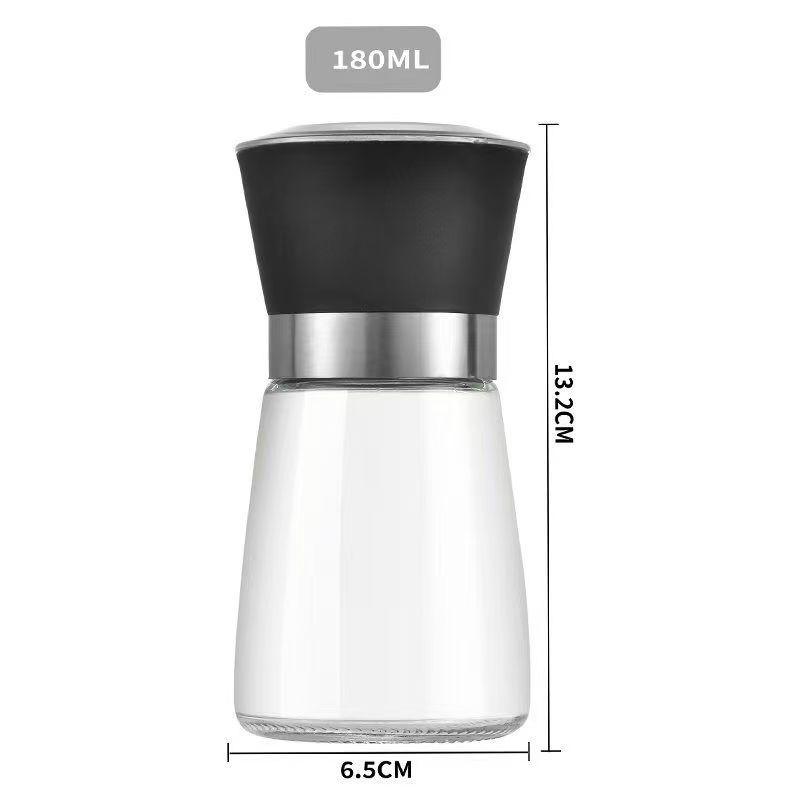 Stainless Steel Double-Headed Manual Pepper & Sea Salt Grinder
Stainless Steel Double-Headed Manual Pepper & Sea Salt Grinder