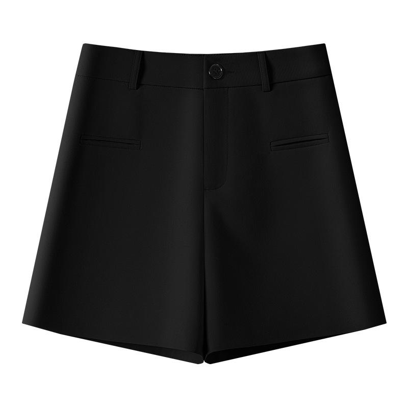 Women s 2025 High-Waist Black A-Line Shorts - Spring/Summer Slimming, Loose, Casual Wide-Leg Style L
Women s 2025 High-Waist Black A-Line Shorts - Spring/Summer Slimming, Loose, Casual Wide-Leg Style L