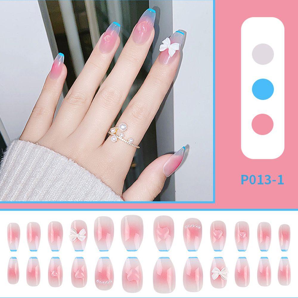 Design Manicure False Nail Patch DIY Nail Decoration Short Fake Nails Set Heart printed False Nail A
Design Manicure False Nail Patch DIY Nail Decoration Short Fake Nails Set Heart printed False Nail A