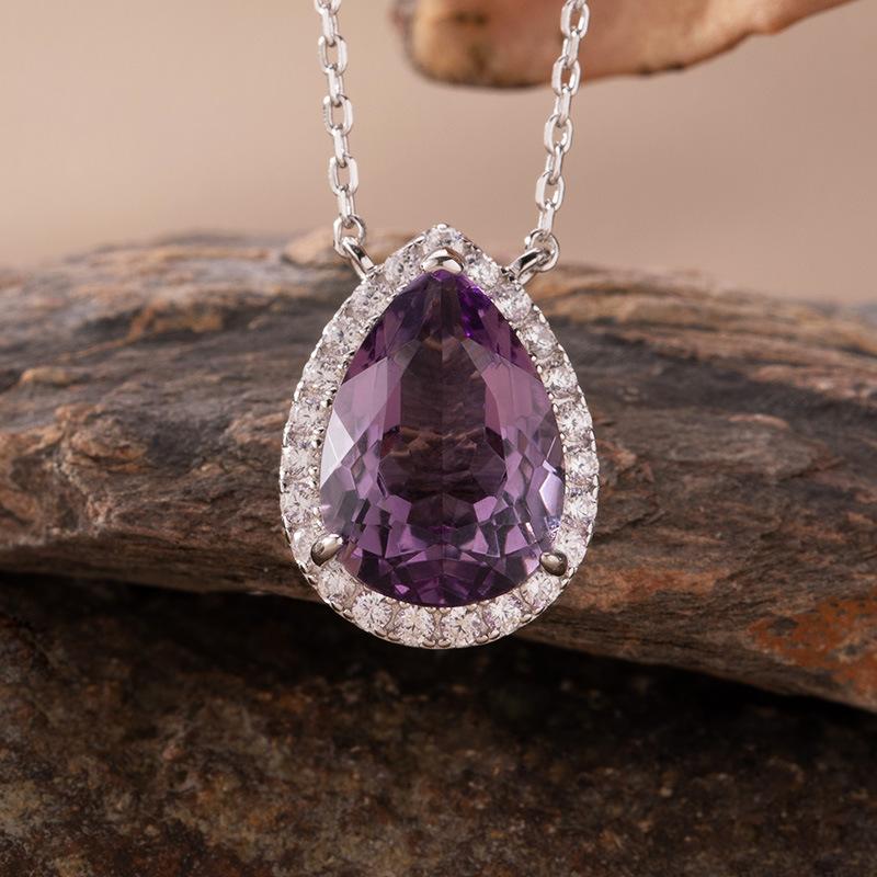 Simple Large Natural Color Treasure Amethyst Citrine Necklace Women S S925 Sterling Silver Light Luxury High Sense
Simple Large Natural Color Treasure Amethyst Citrine Necklace Women S S925 Sterling Silver Light Luxury High Sense