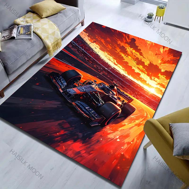 1PC F1 Racing At Sunset Print Carpet Living Room Bedroom Bedside Sofa Floor Mat Modern Home Decor Area Rug Luxury Gift 40x60cm (16x24in)
1PC F1 Racing At Sunset Print Carpet Living Room Bedroom Bedside Sofa Floor Mat Modern Home Decor Area Rug Luxury Gift 40x60cm (16x24in)