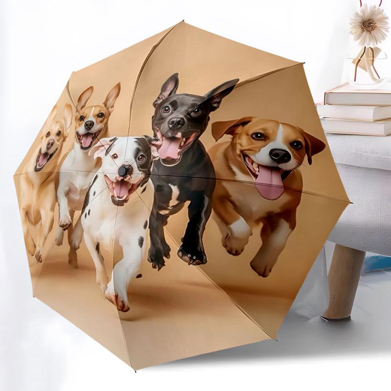 1pc Dogs Running Automatic Folding Umbrella - 8-Rib Automatic Open/Close, Large Canopy Birthday Festival Gift yy251217112
1pc Dogs Running Automatic Folding Umbrella - 8-Rib Automatic Open/Close, Large Canopy Birthday Festival Gift yy251217112
