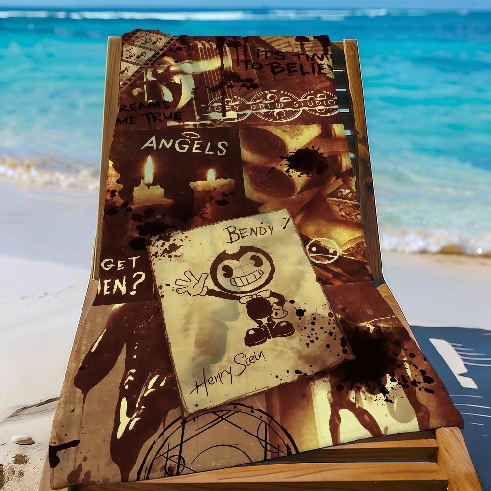 Game B-Bendy n the ink Machine-S Towel Sports Quick Dry Travel Camping Gear Sandproof Soft Light Large Beach Towel W30*H60(CM)
Game B-Bendy n the ink Machine-S Towel Sports Quick Dry Travel Camping Gear Sandproof Soft Light Large Beach Towel W30*H60(CM)