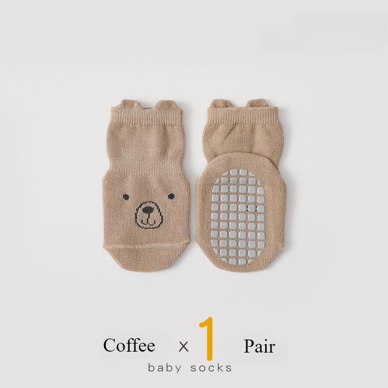 Детские нескользящие носки для пола, 5 цветов с принтом медведя, хлопковые носки для девочек, однотонные осенние нескользящие детские носки до колена L(1 Pair) кофейный
Детские нескользящие носки для пола, 5 цветов с принтом медведя, хлопковые носки для девочек, однотонные осенние нескользящие детские носки до колена L(1 Pair) кофейный