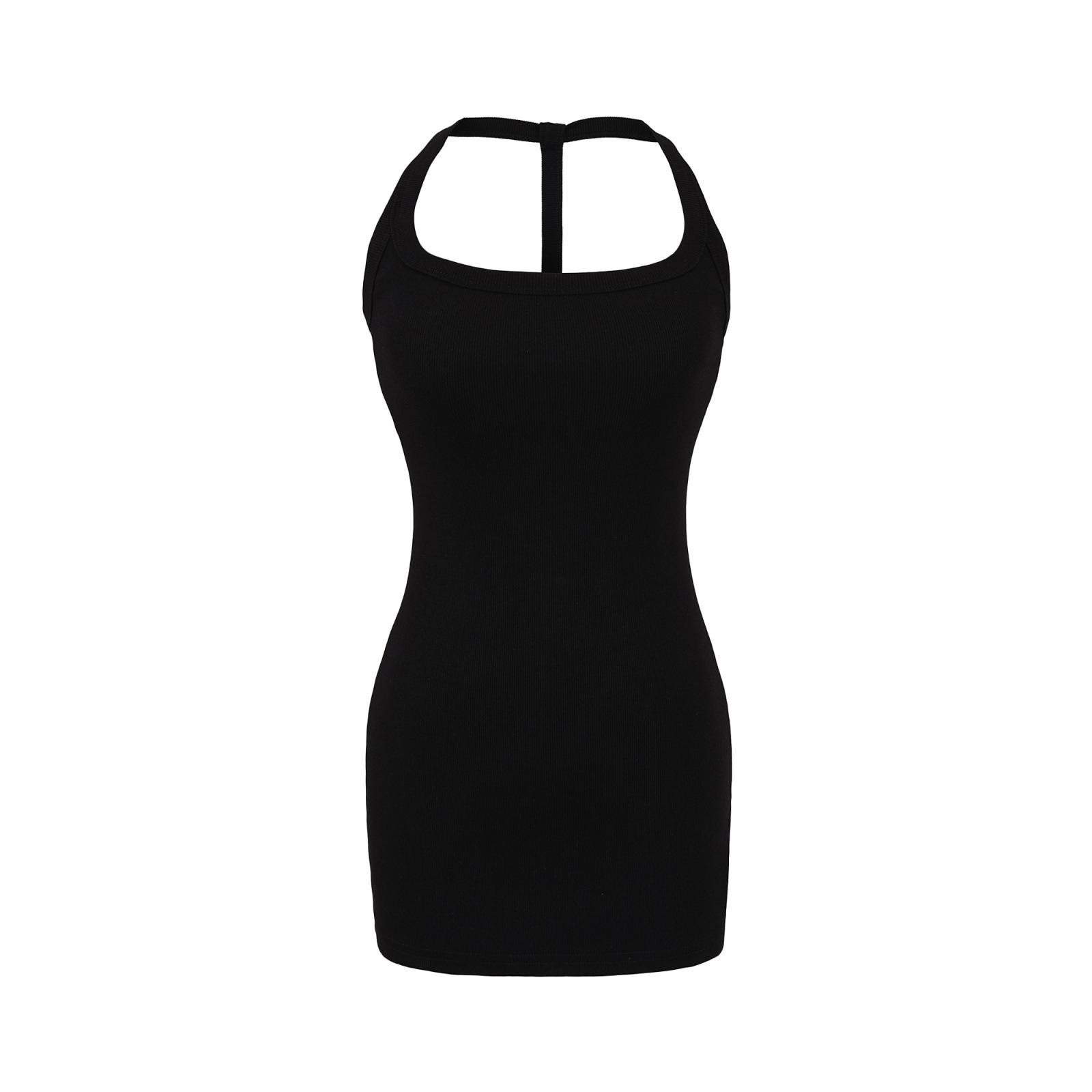 Trendy Women s Sexy Slim Fit Backless Halter Dress - Strappy Sleeveless Bodycon Mini Skirt Medium чорний
Trendy Women s Sexy Slim Fit Backless Halter Dress - Strappy Sleeveless Bodycon Mini Skirt Medium чорний