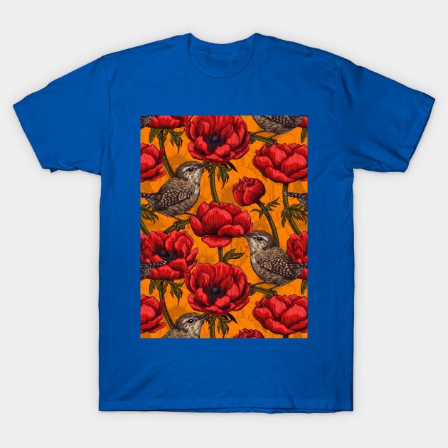 Unisex Fashion TShirt Wrens In A Red Anemone Garden Print TShirt Plus Size S-5XL T-Shirt 100%Cotton Tops O Neck Short Sleeve Tees L синій
Unisex Fashion TShirt Wrens In A Red Anemone Garden Print TShirt Plus Size S-5XL T-Shirt 100%Cotton Tops O Neck Short Sleeve Tees L синій