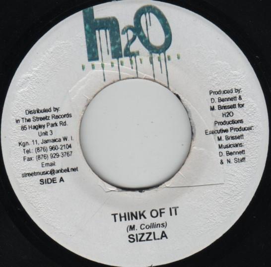 7inch Record SIZZLA - Think Of It none H2O Productions 2004 Jamaica Reggae, Ska & Dub Used
7inch Record SIZZLA - Think Of It none H2O Productions 2004 Jamaica Reggae, Ska & Dub Used