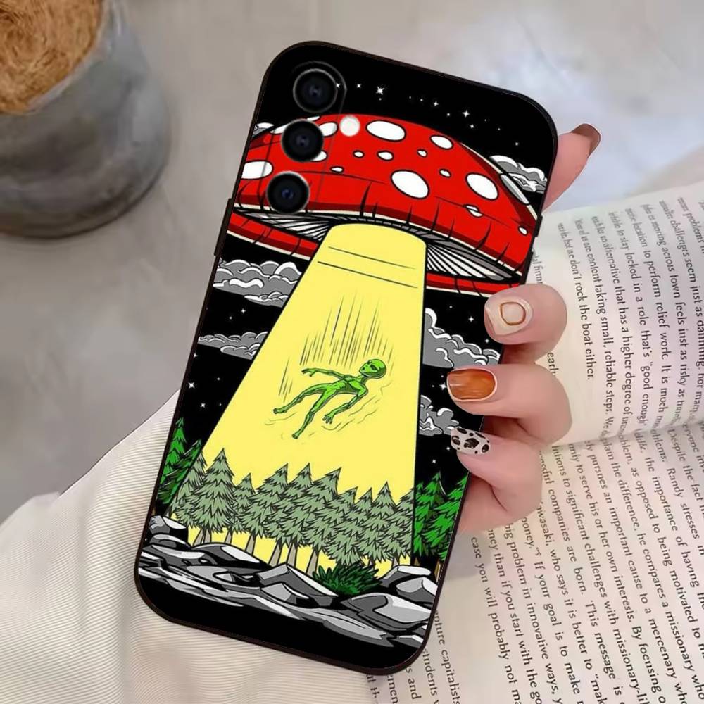 Aesthetics Cartoon alien space Phone Case Black Silicone Soft For Samsung Galaxy A73,A72,A71,A70,A53,A52,A51 Samsung a20s
Aesthetics Cartoon alien space Phone Case Black Silicone Soft For Samsung Galaxy A73,A72,A71,A70,A53,A52,A51 Samsung a20s