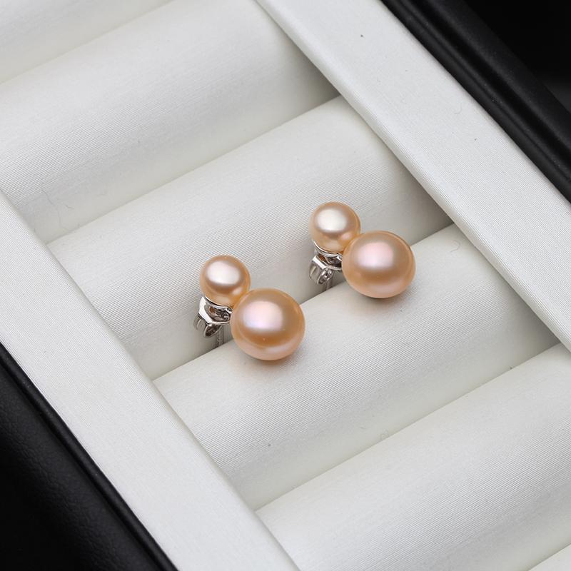 Cute 925 Sterling Silver Stud Piercing Earrings for Women,White Freshwater Natural Pearl Earrings Wife Mother Gift Pink Black
Cute 925 Sterling Silver Stud Piercing Earrings for Women,White Freshwater Natural Pearl Earrings Wife Mother Gift Pink Black