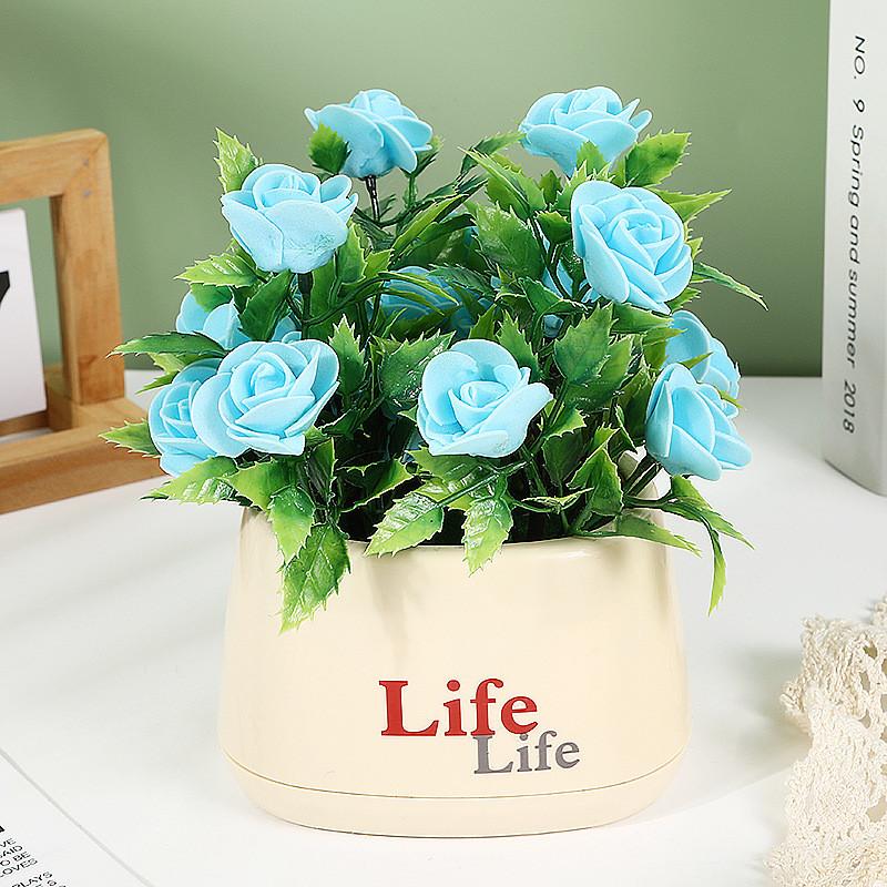 Розы Пластиковая Пена Искусственные Цветы Украшения С Художественным Бассейном Декор Интерьера синий
Розы Пластиковая Пена Искусственные Цветы Украшения С Художественным Бассейном Декор Интерьера синий